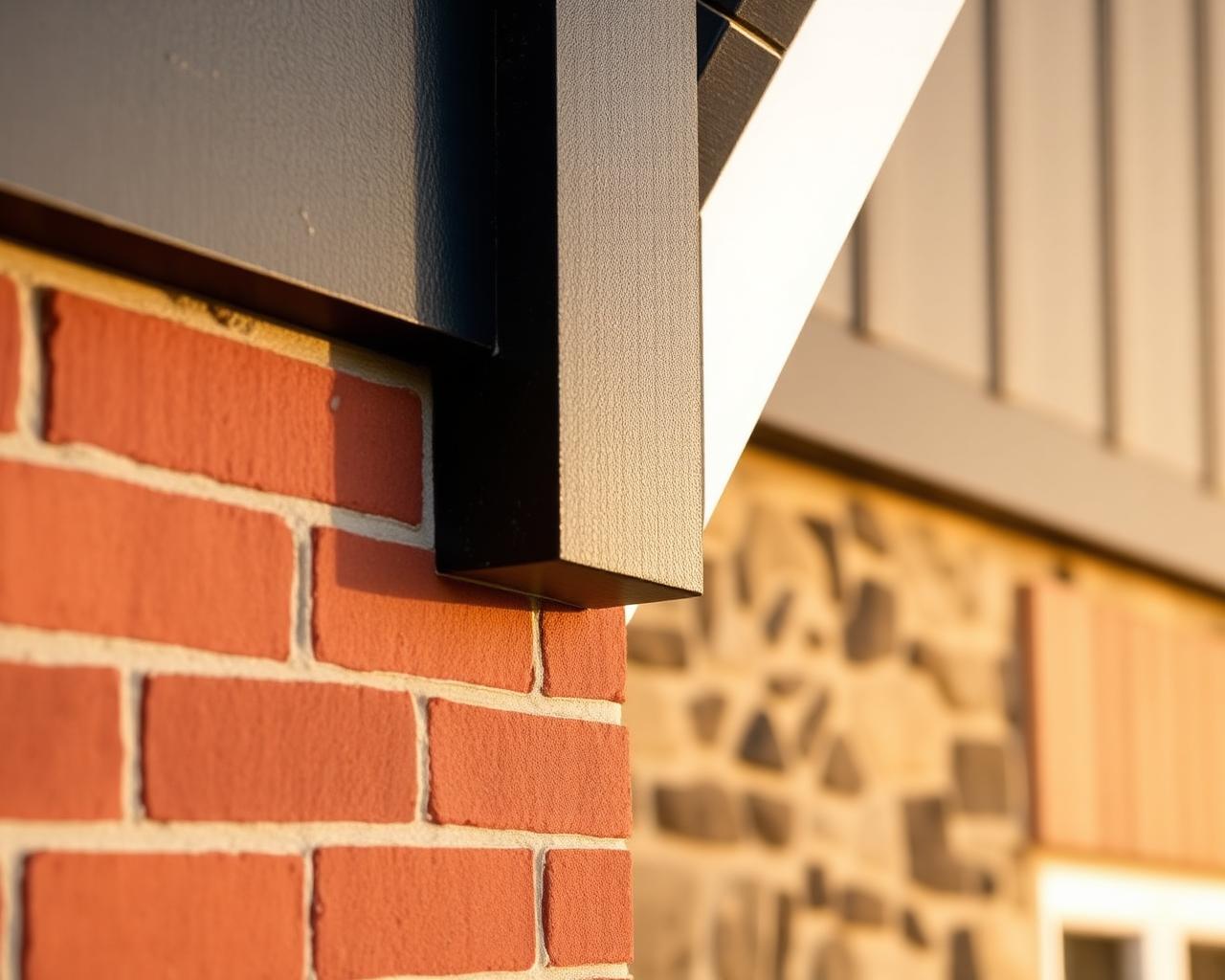 Detail of precise brickwork and stonework